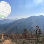 牛潭山《貳》：下山的沙石山徑遠眺雞公嶺