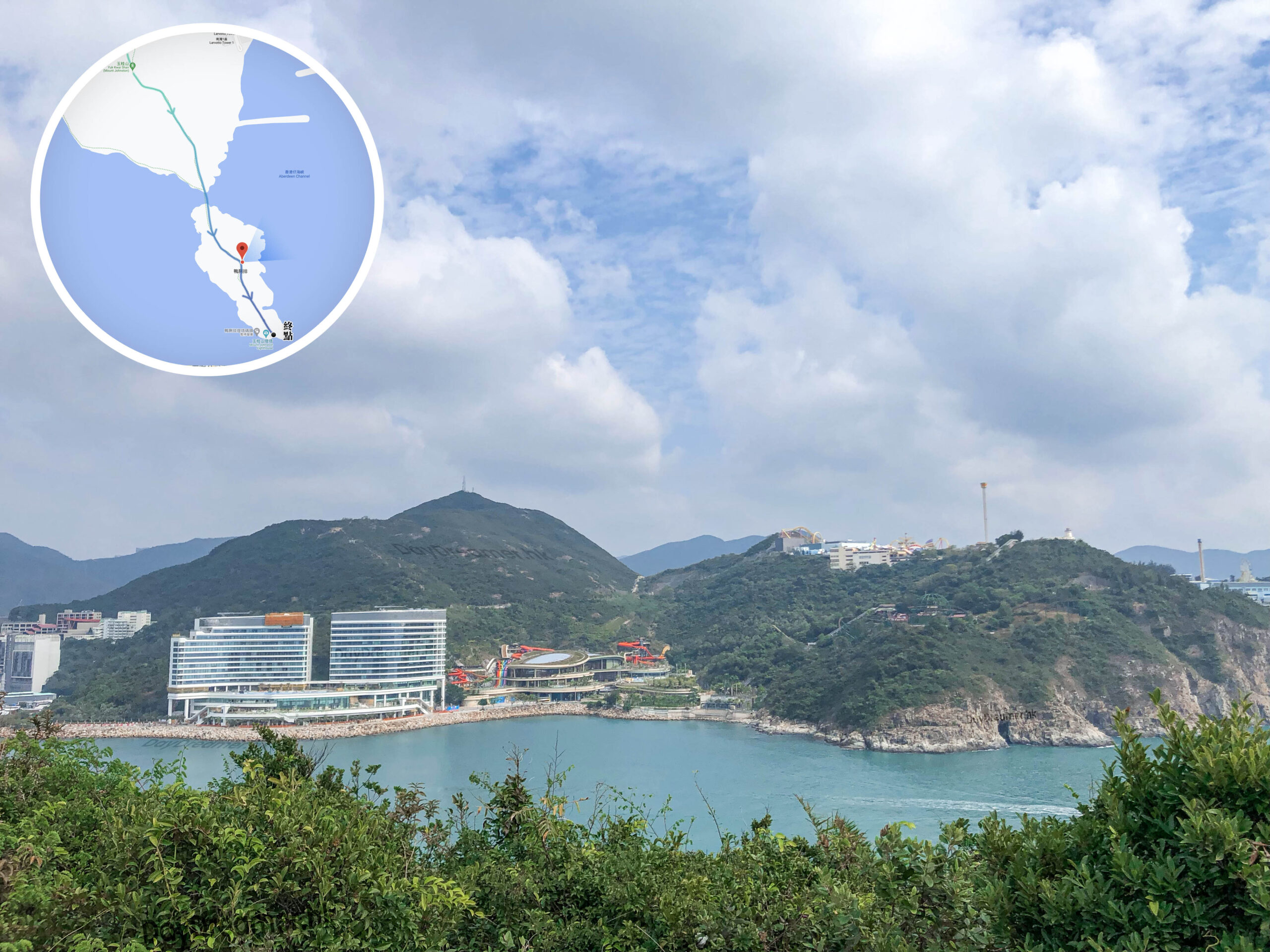 鴨脷排《遙望 • 海洋公園 / 南朗山》