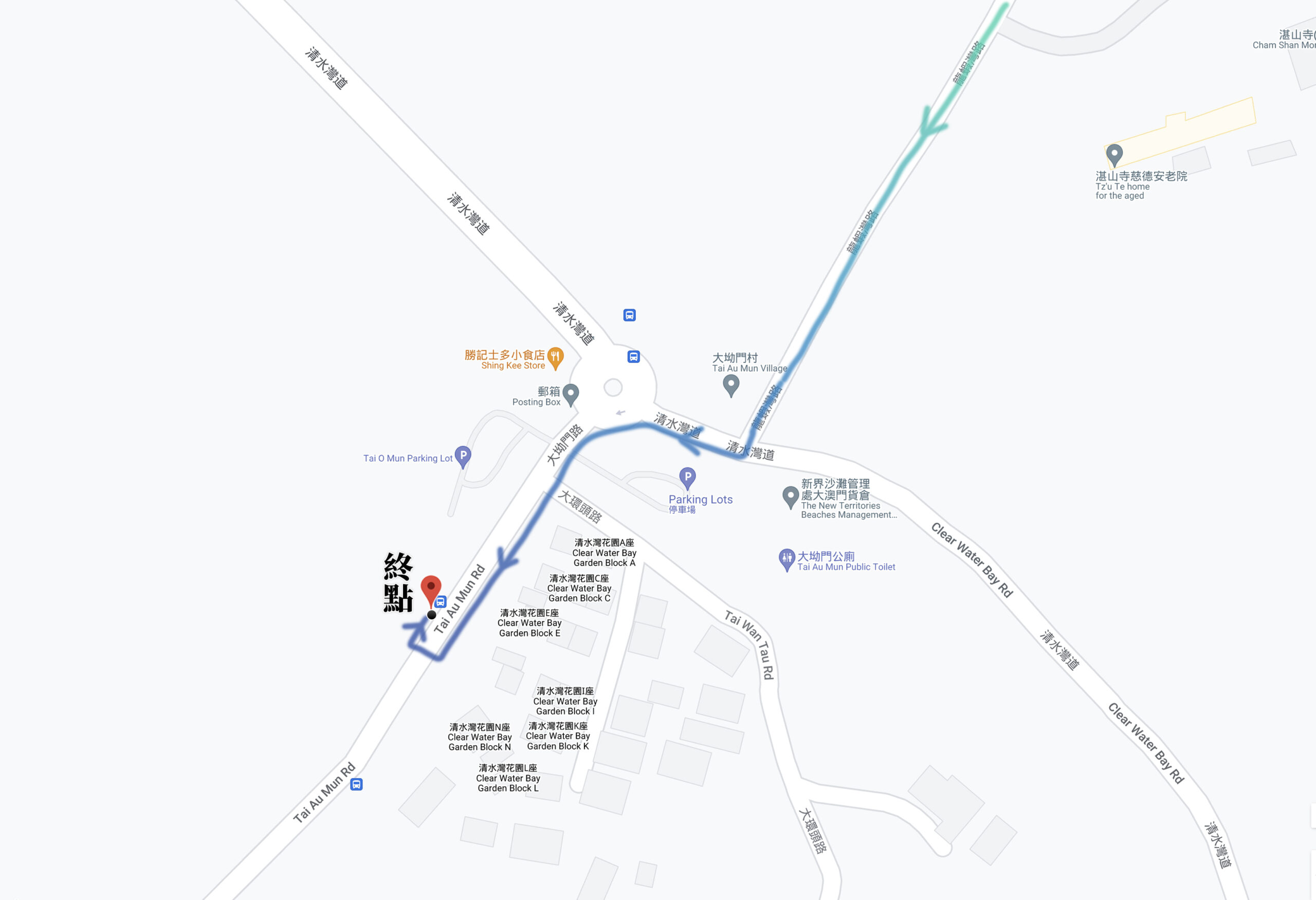大環頭路 • 巴士站
