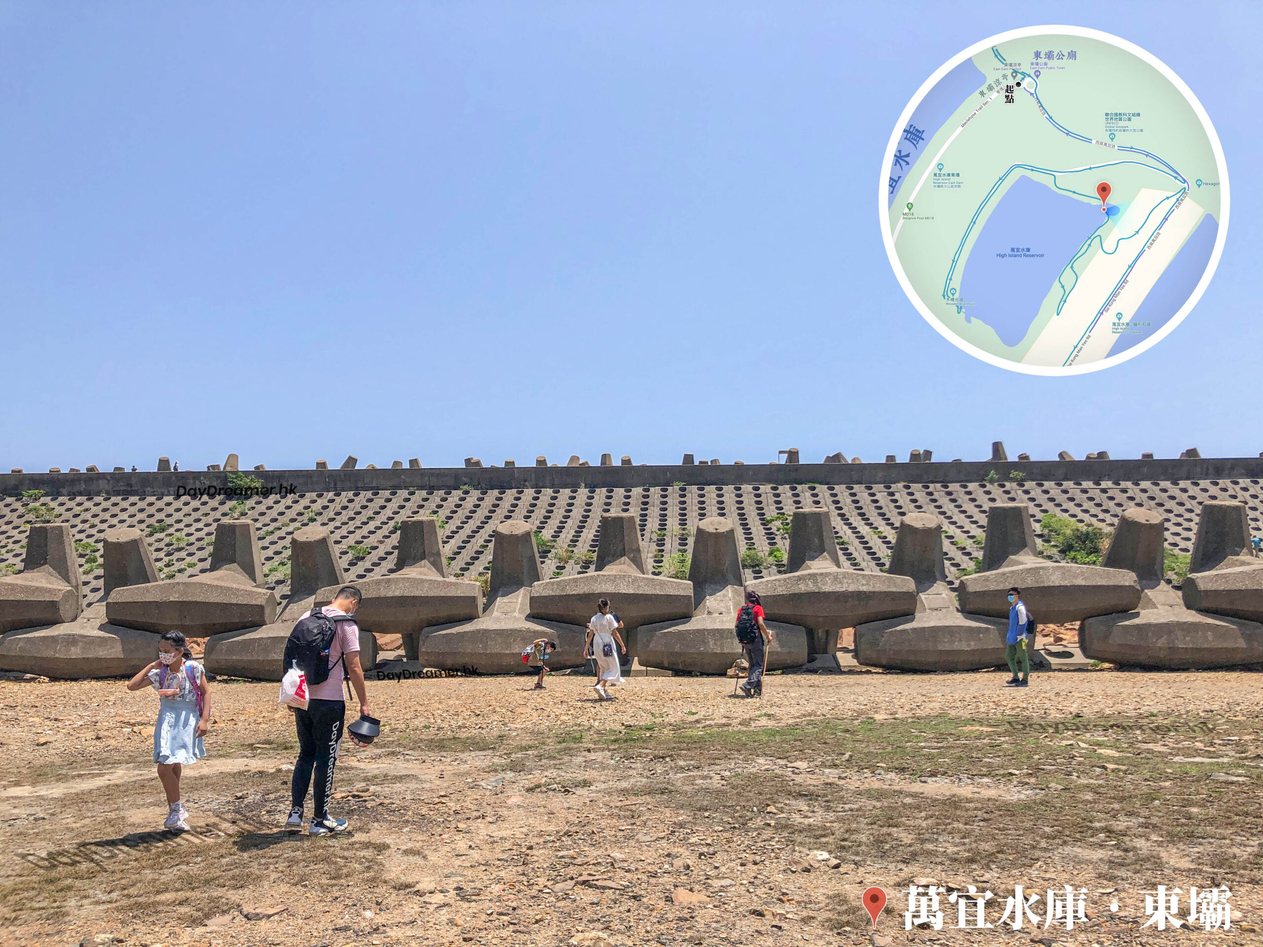 錨形 • 石堤