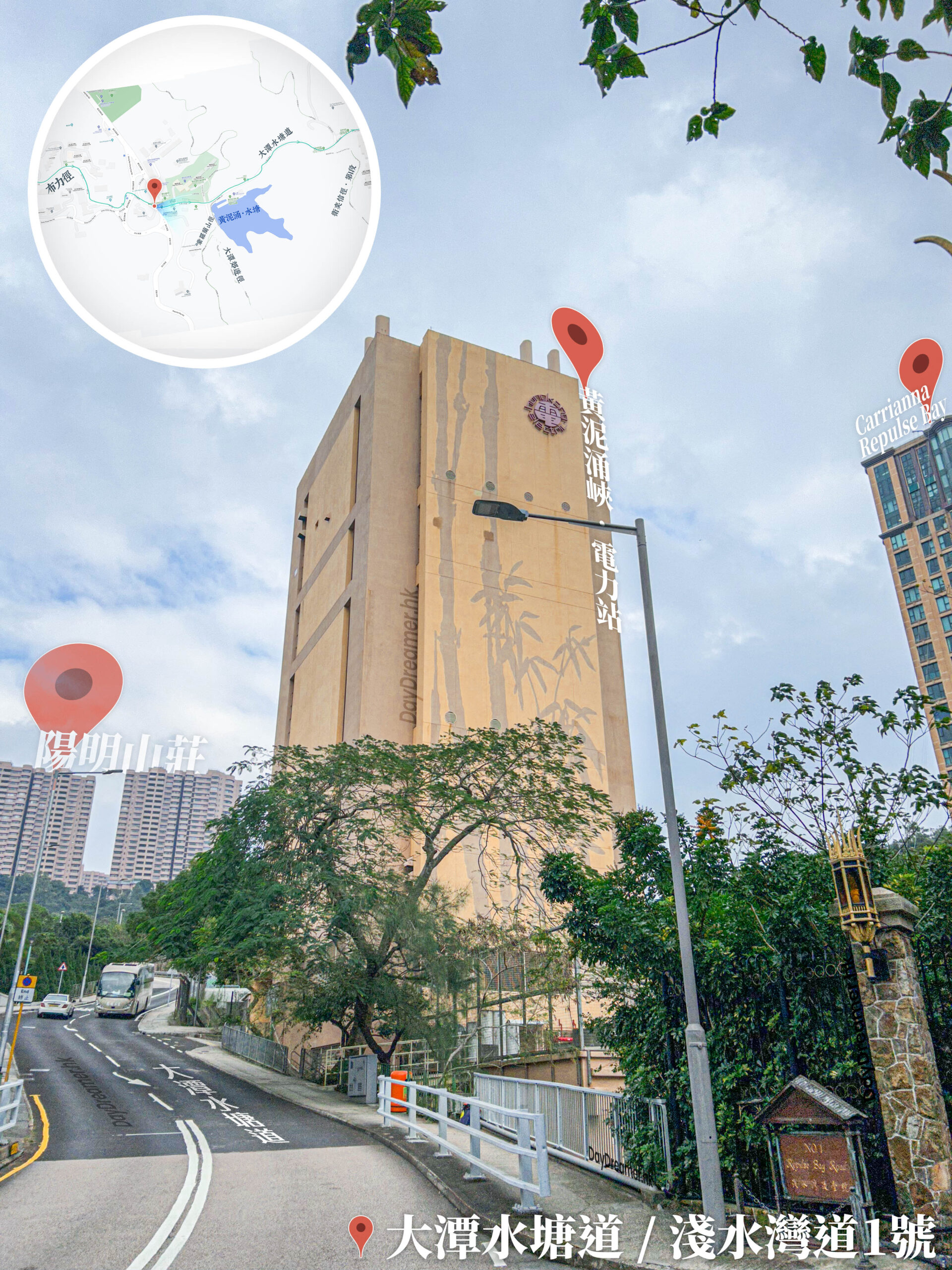 大潭水塘道