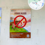 Excursion Poster, Feeding Prohibited Throughout HK. No More Feeding!
