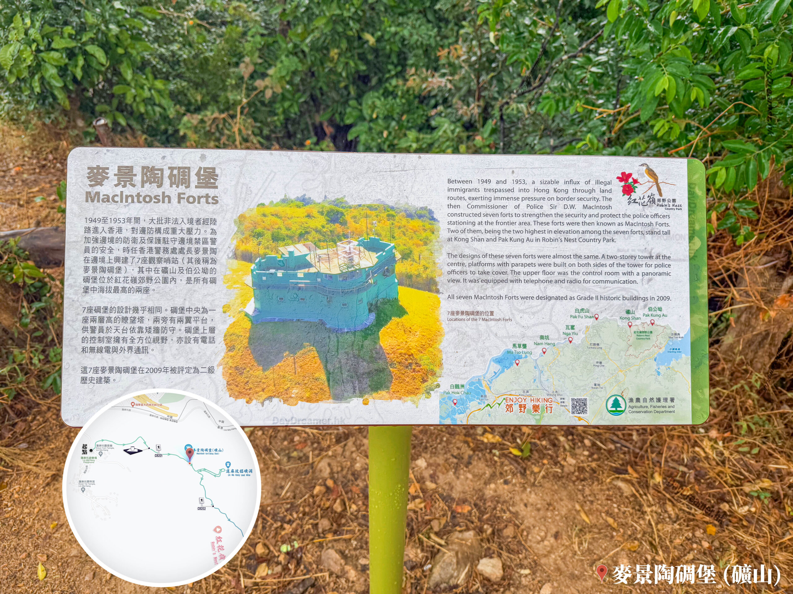 麥景陶碉堡《資訊牌》