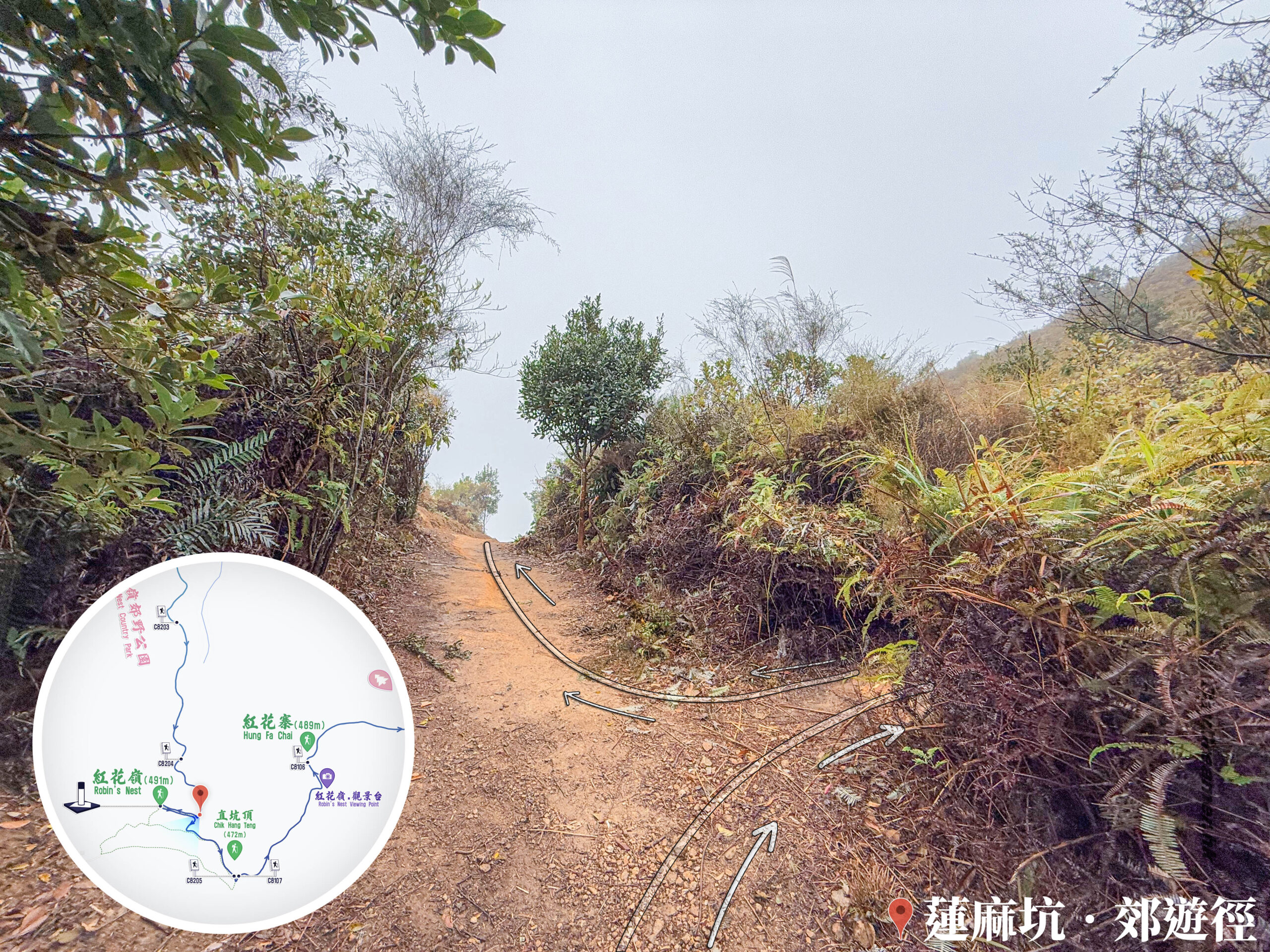 紅花嶺 • 登山入口《貳》