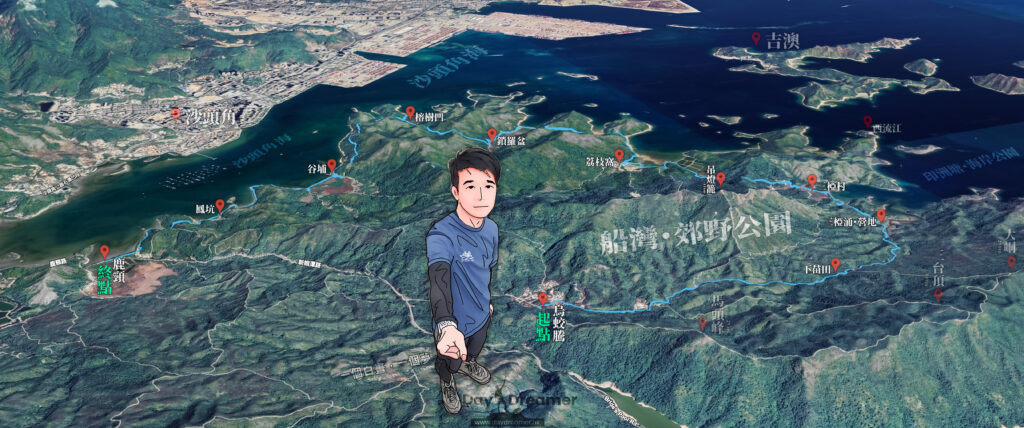 【山道行 • 022】新界東北古村之行: 荔枝窩 . 鎖羅盆 . 榕樹凹