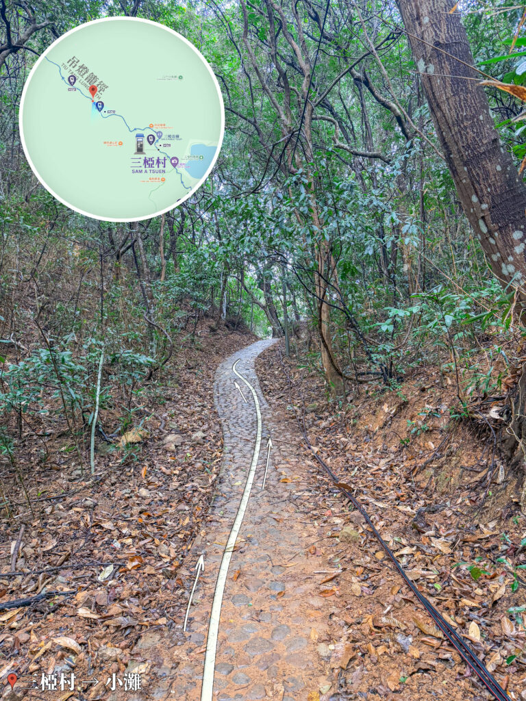 三椏村－荔枝窩《上坡路段》