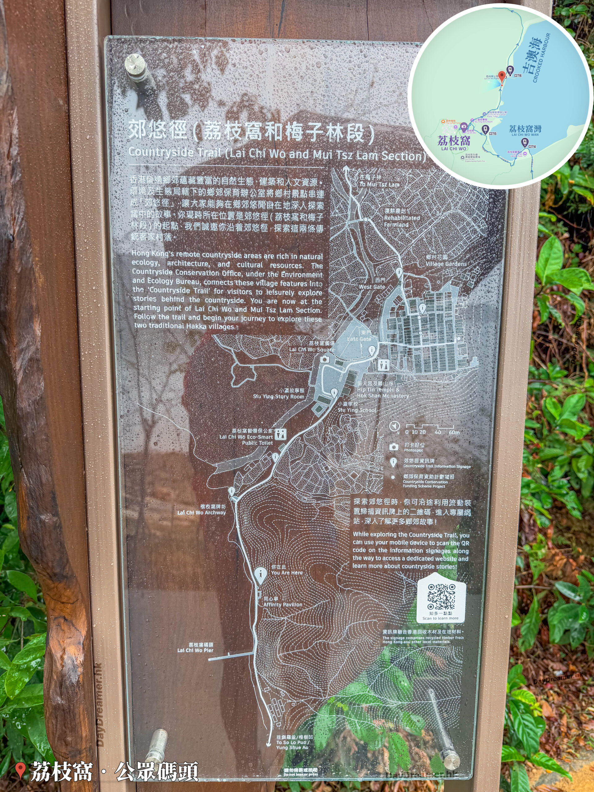 遊覽資訊牌《郊悠徑》｜荔枝窩和梅子林段《貳》