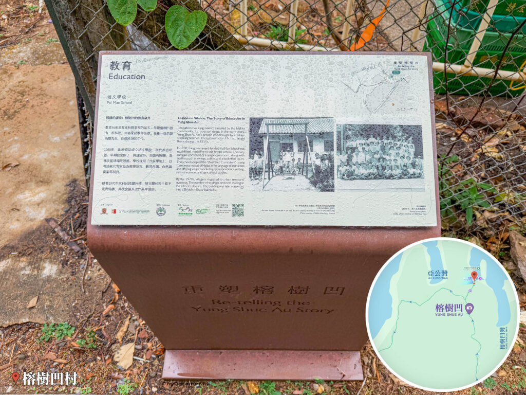 遊覽資訊牌《教育 • 培文學校》