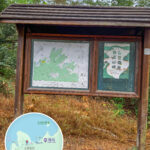 Poster in the woods: Take Your Litter Home ｜Fung Hang → Kai Kuk Shue Ha